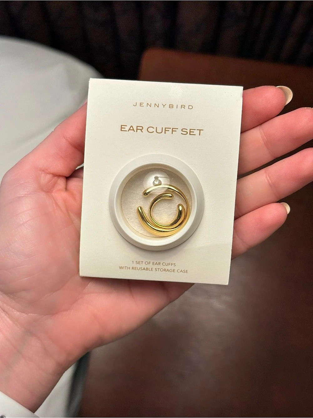 JENNYBIRD Ear Cuff Set Gold NWT